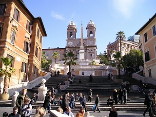 スペイン広場 イタリア観光 旅行 世界遺産 ローマ ナポリ ヴェネツィアなどの観光地 を歩く